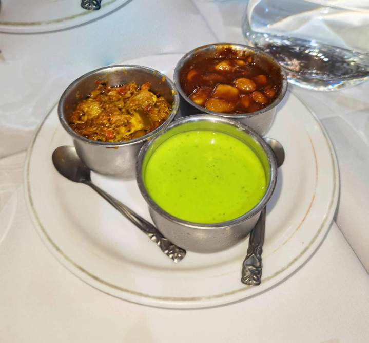 Plats traditionnels indiens Pantin